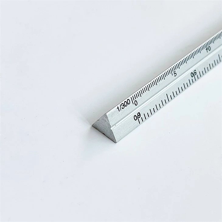 Aluminum Triangular Scale Ruler Aluminum Triangular Scale Ruler